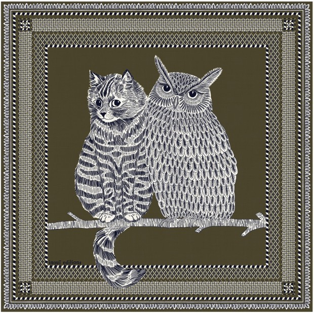 Inoui Editions vilnos skara CHOUETTE KHAKI